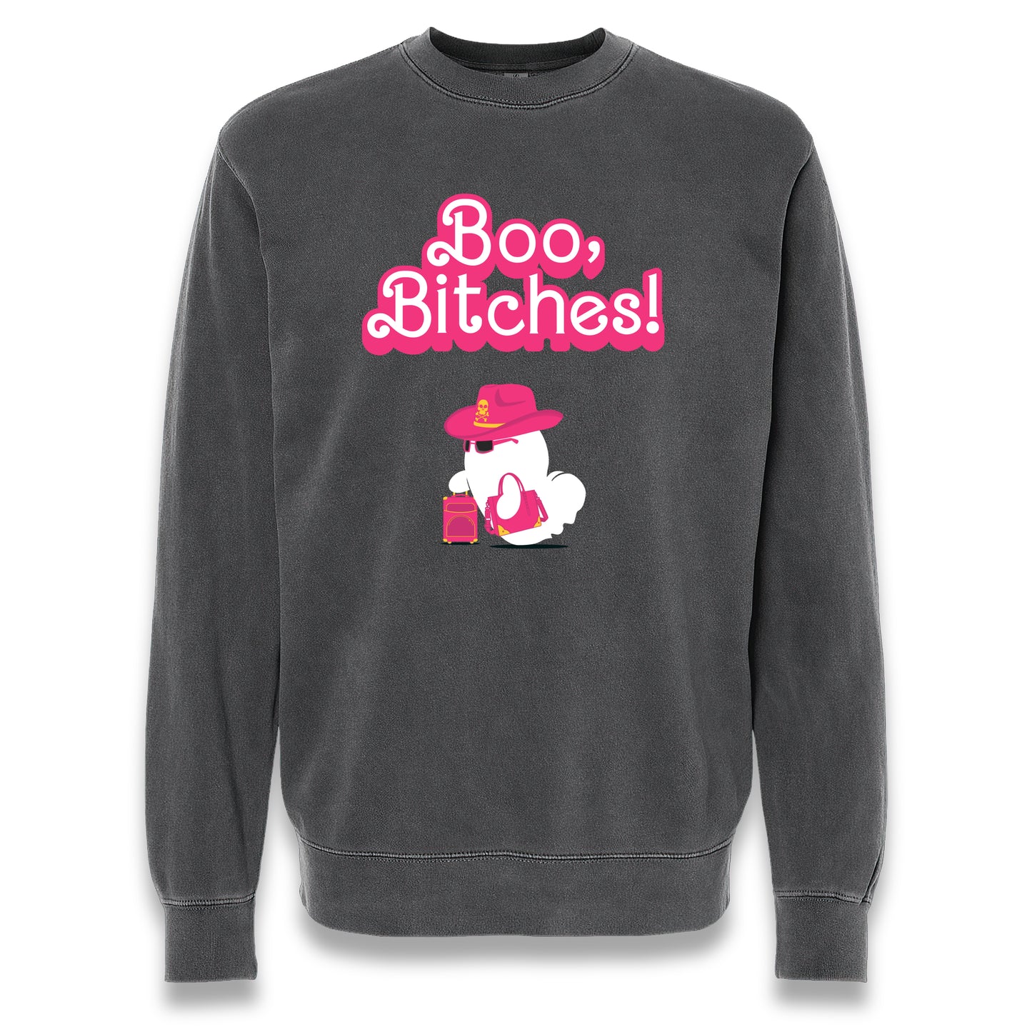 Boo Bitches Vintage Dyed Sweatshirt