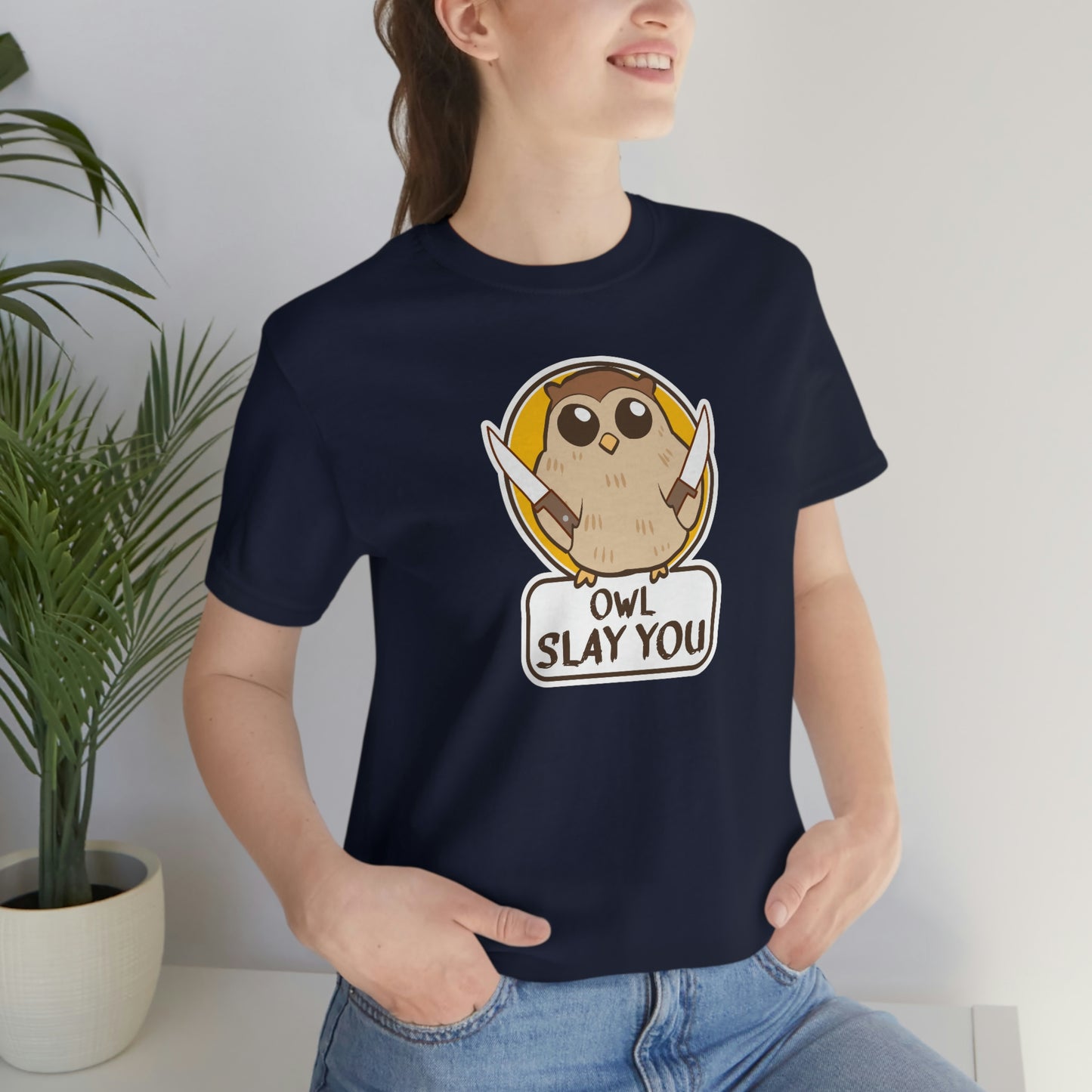BAD Critter Owl Slay You Unisex T-Shirt
