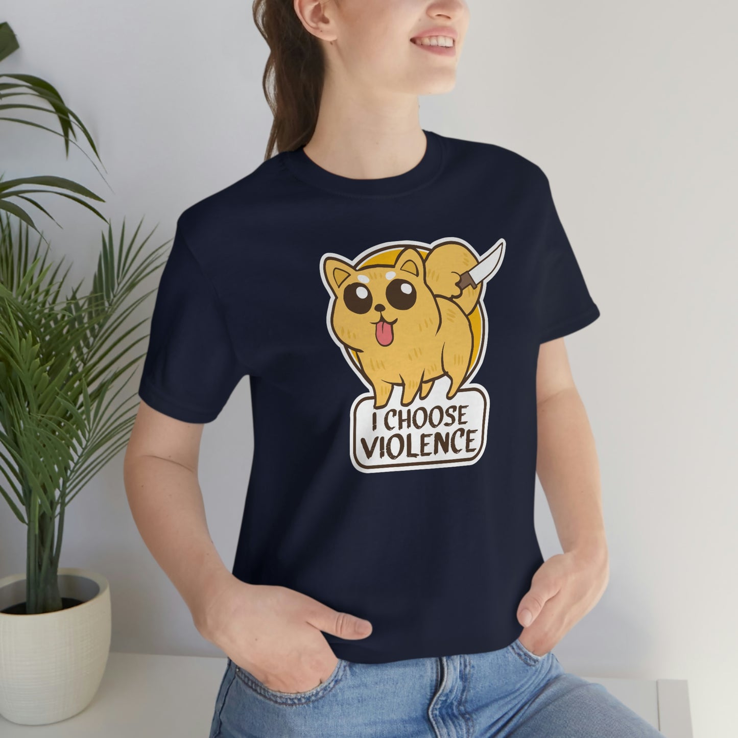 BAD Critter I Choose Violence Unisex T-Shirt