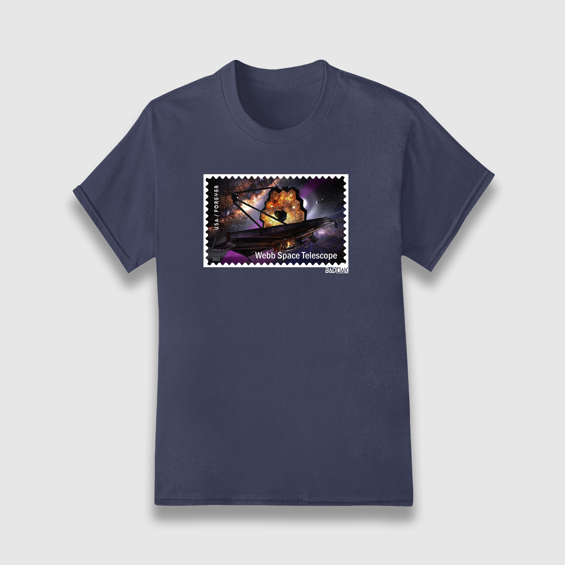 James Webb Space Telescope Stamp Unisex T-Shirt - BAD OAK