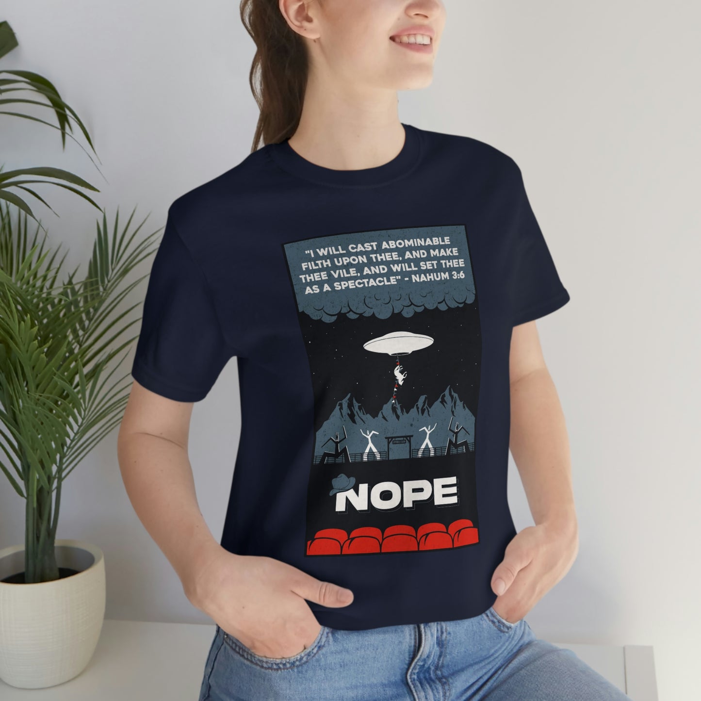 NOPE Movie A Spectacle Unisex T-Shirt - BAD OAK