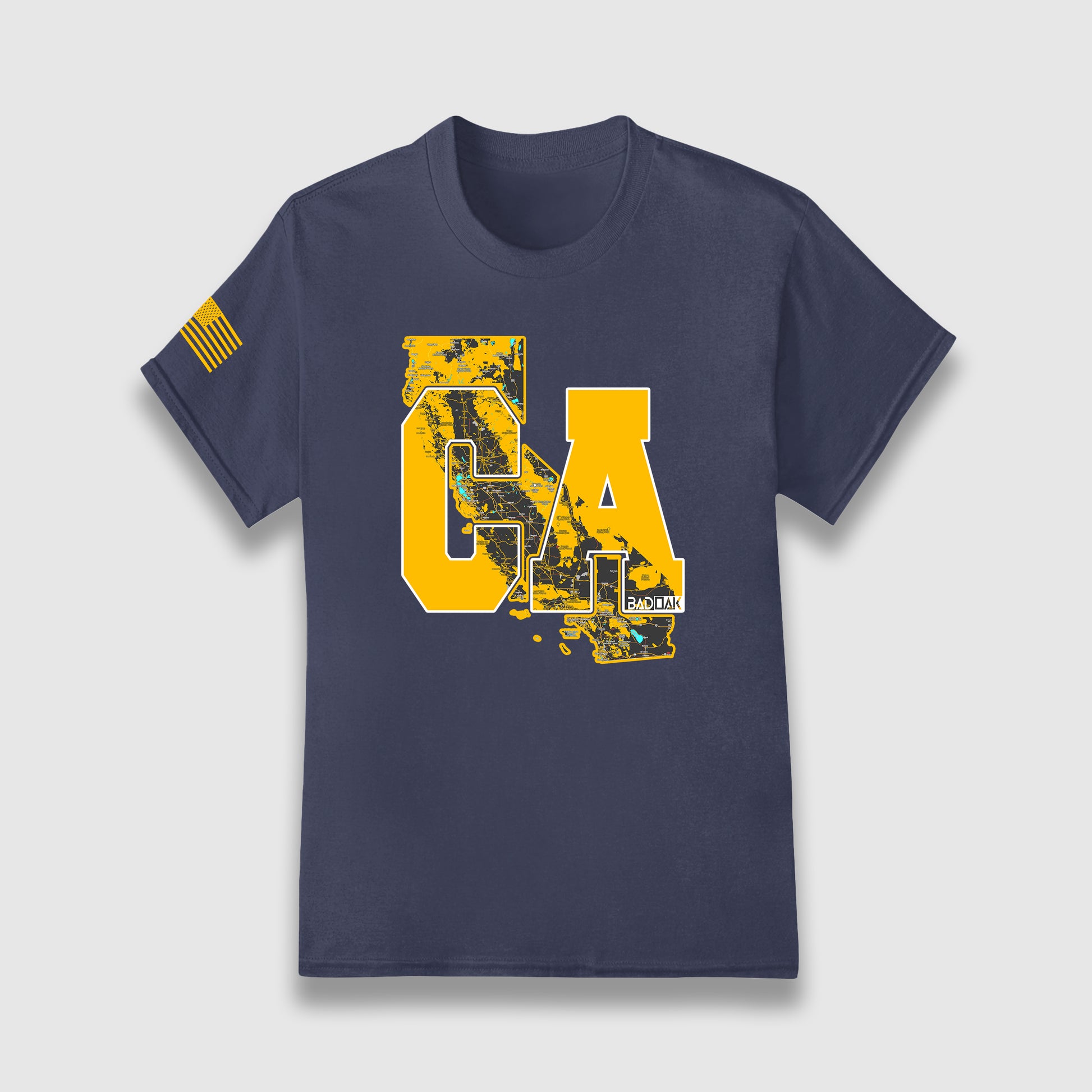 CA (California) Unisex T-Shirt - BAD OAK