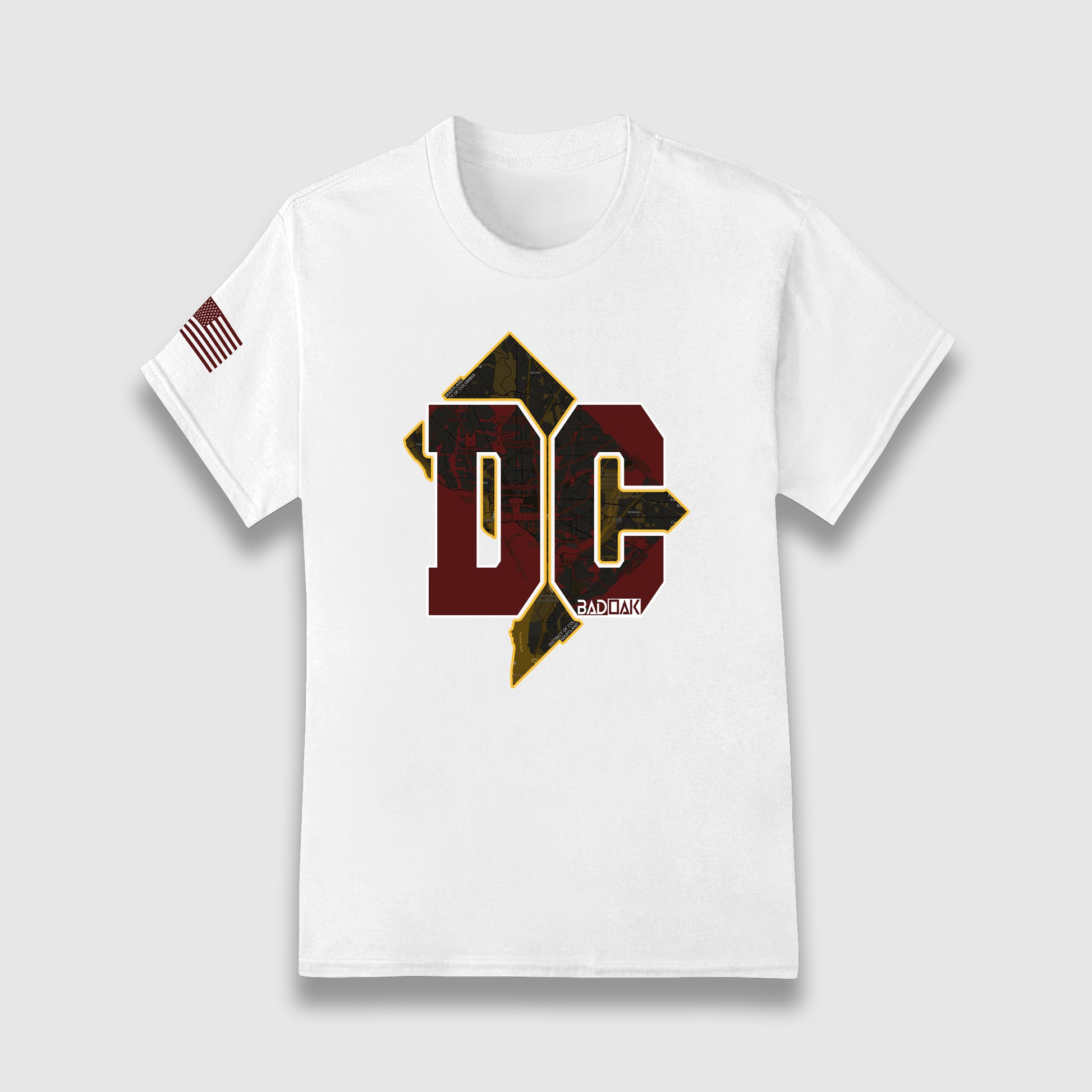 DC (Washington, D.C. - US Capital) Unisex T-Shirt - BAD OAK