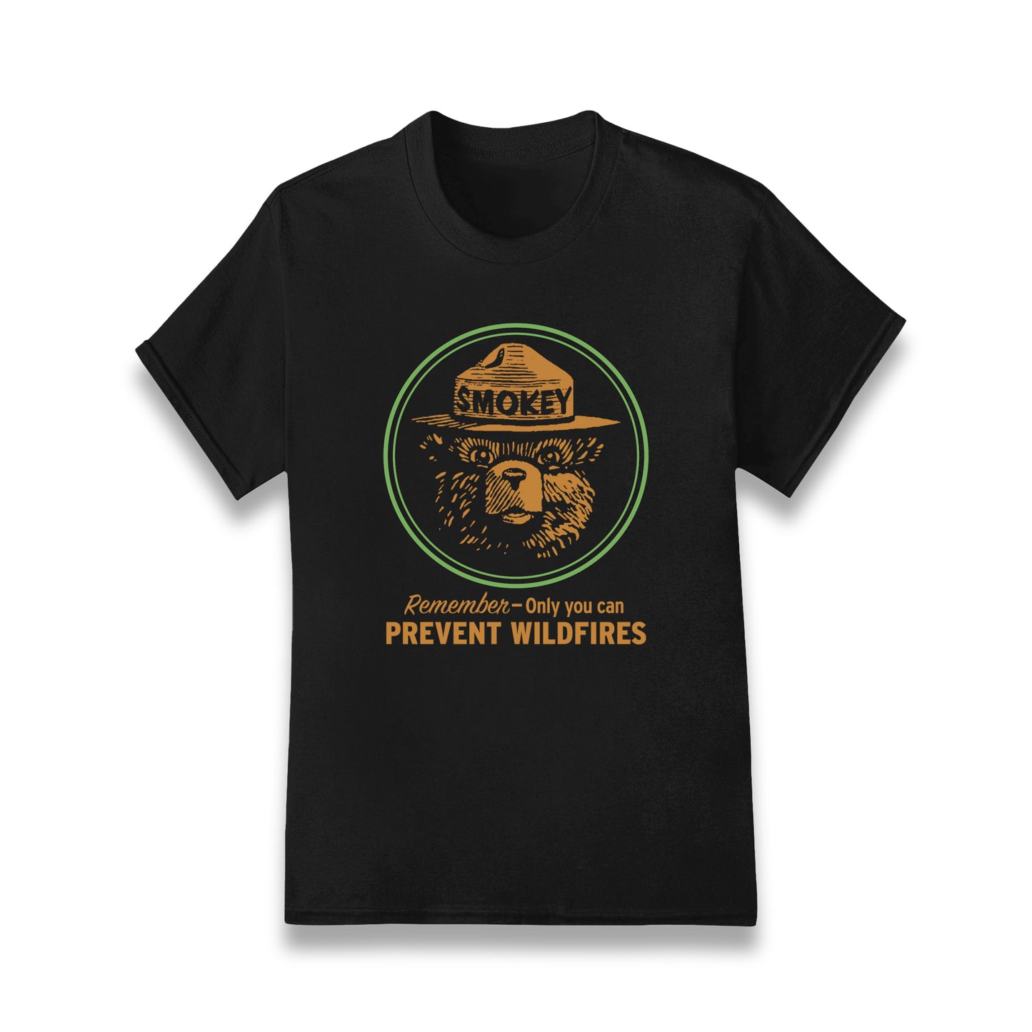 Classic Smokey Bear Unisex T-Shirt - BAD OAK