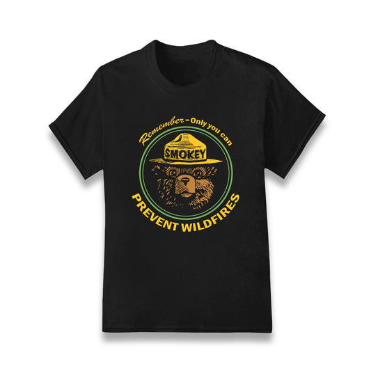 Classic Smokey Bear 2 Unisex T-Shirt - BAD OAK