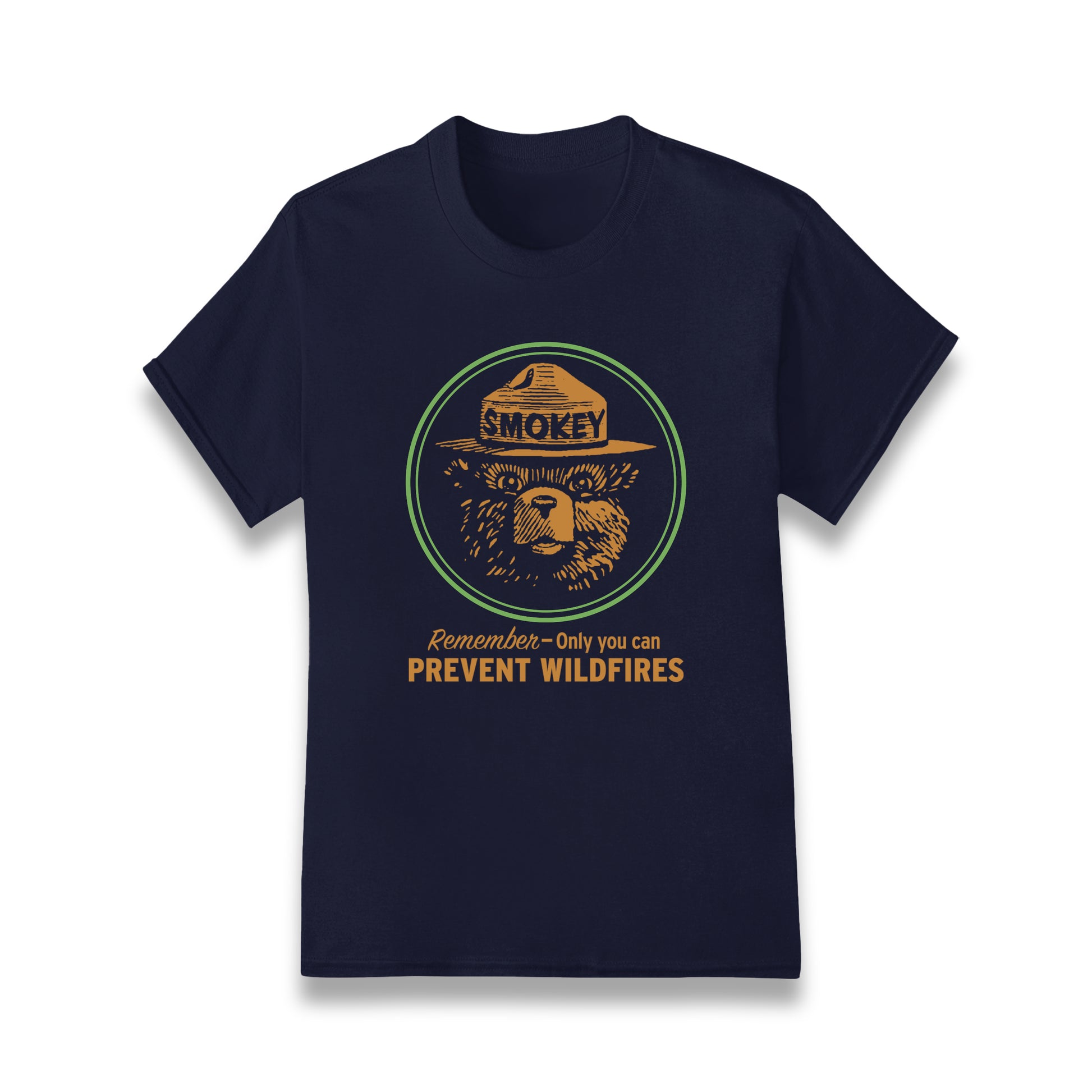 Classic Smokey Bear Unisex T-Shirt - BAD OAK