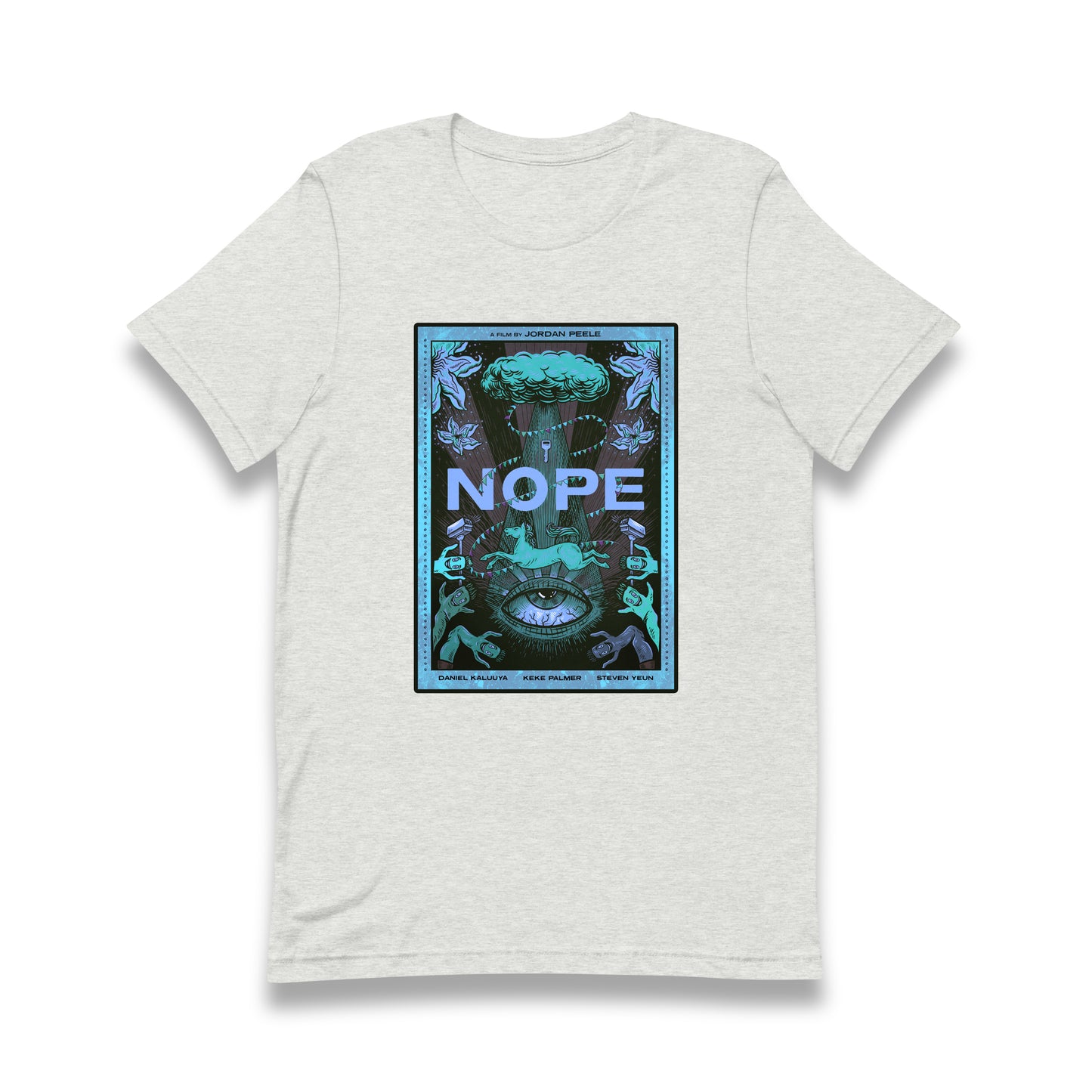 NOPE Movie Blue Unisex T-Shirt - BAD OAK
