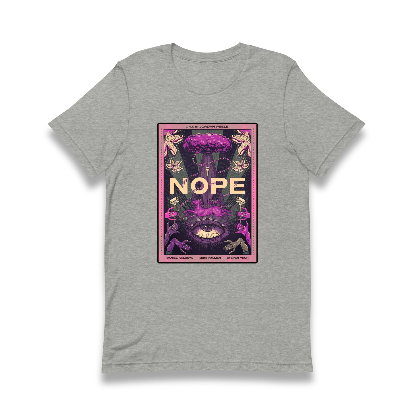 NOPE Movie Purple Unisex T-Shirt - BAD OAK