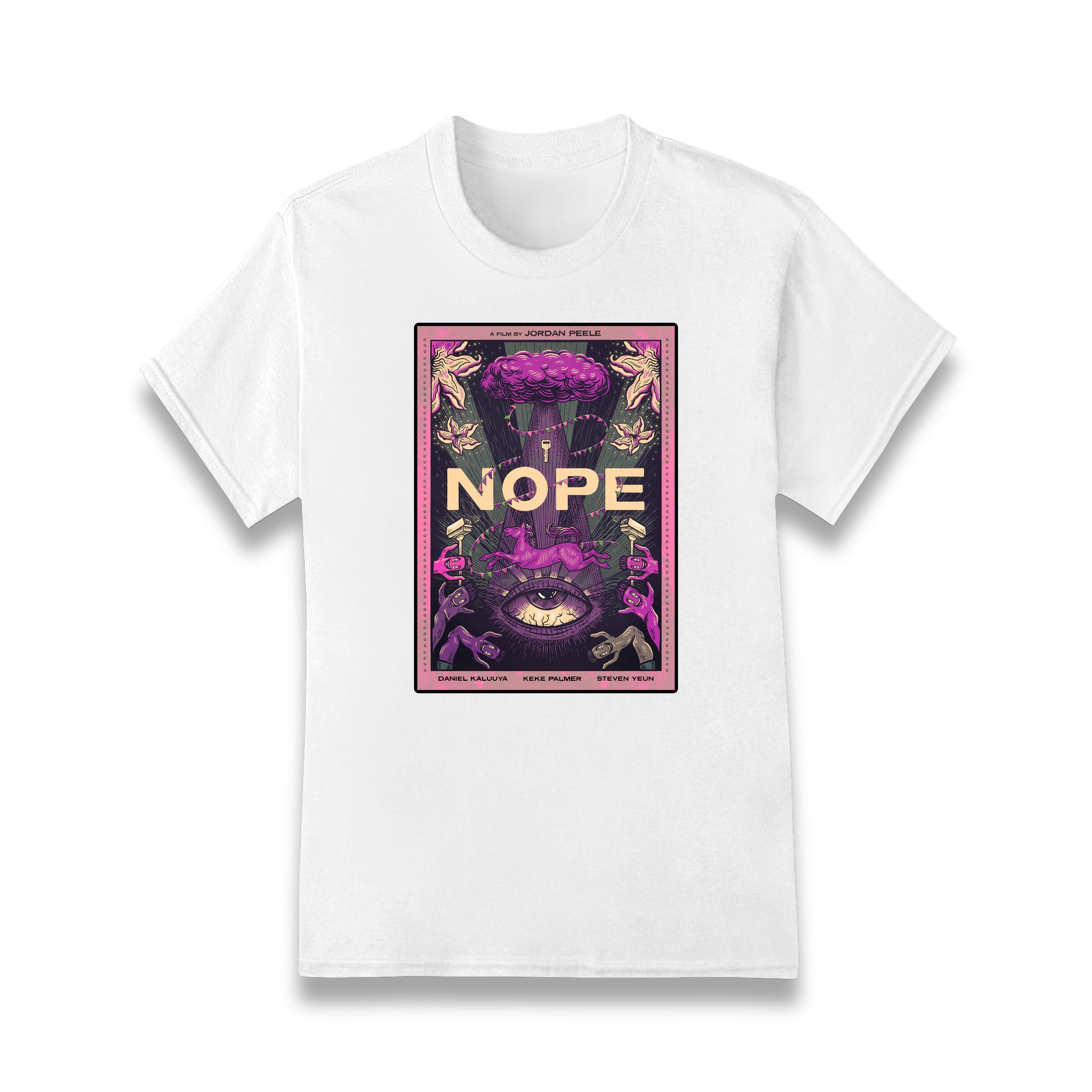 NOPE Movie Purple Unisex T-Shirt - BAD OAK