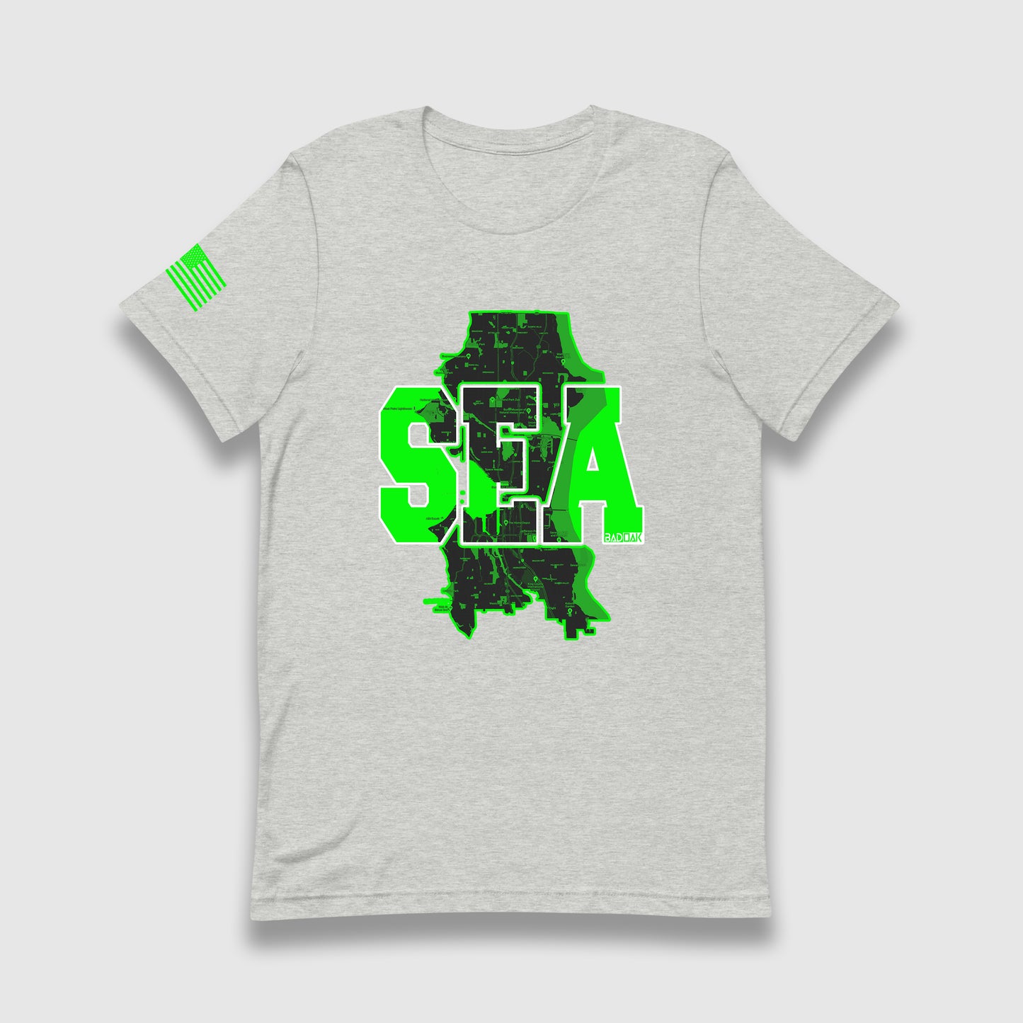 SEA (Seattle) Unisex T-Shirt - BAD OAK