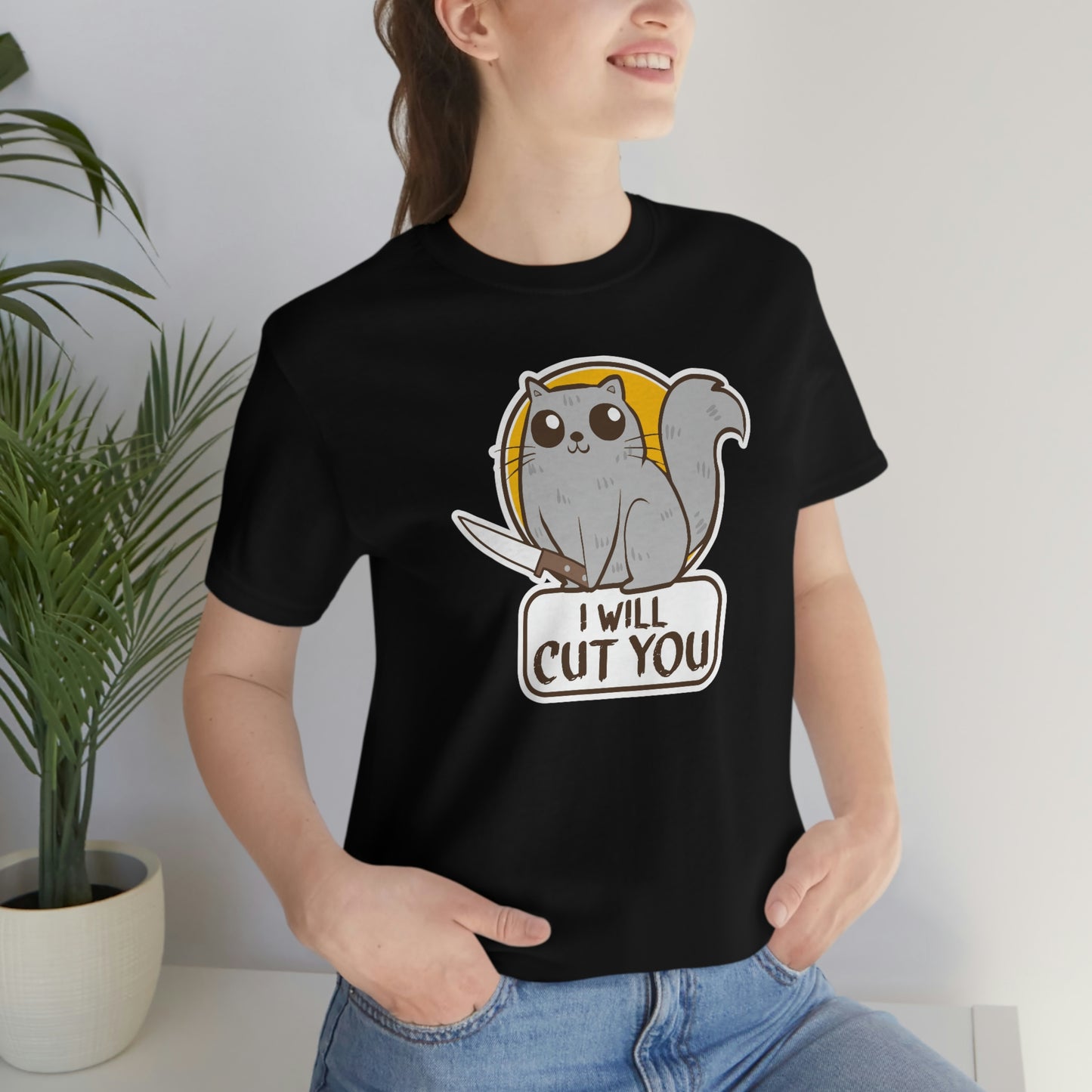 BAD Critter I Will Cut You Unisex T-Shirt